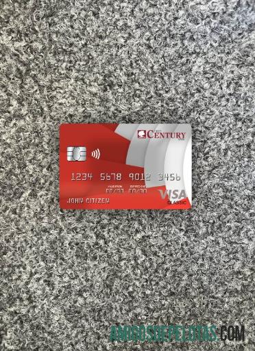 EUA Georgia Gainesville First Century Bank Visa Classic Card Photolook Frente exemplo real